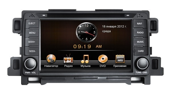 Штатная магнитола Mazda 6 (2012-2013)