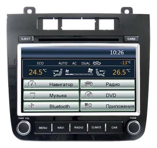 Штатная магнитола Volkswagen Touareg 2010+ - RoadRover