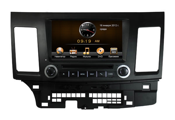 Штатная магнитола Mitsubishi Lancer X - RoadRover i10