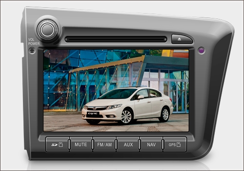 Штатная магнитола Honda Civic 2012-2013