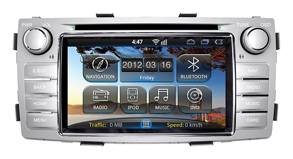 Штатная магнитола Toyota Hilux 2012-2013 Android