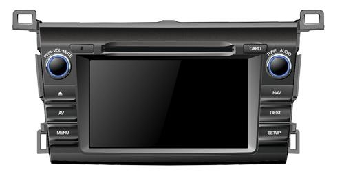 Штатная магнитола Toyota Rav4 2013