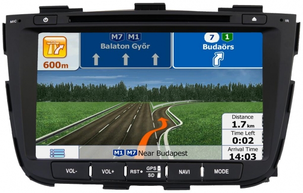 Штатная магнитола KIA Sorento 2012-2013