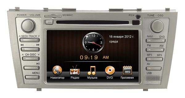 Магнитола для Toyota Camry V40
