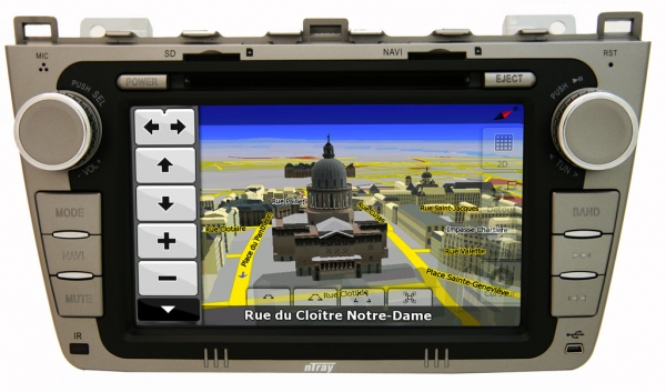 Штатная магнитола для Mazda 6 2007-2012