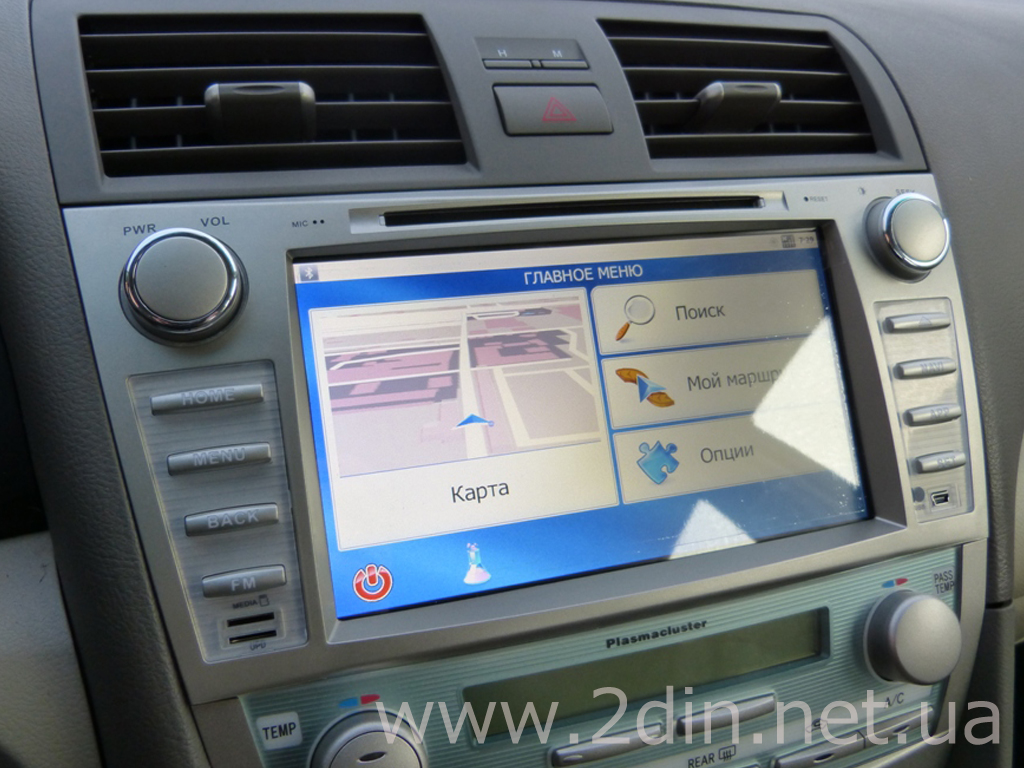 Штатная магнитола Toyota Camry V40 2006-2011