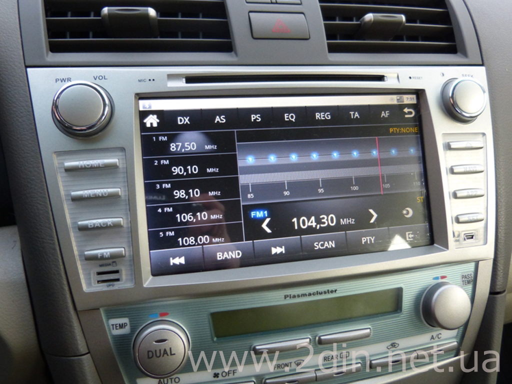 Штатная магнитола Toyota Camry V40 2006-2011