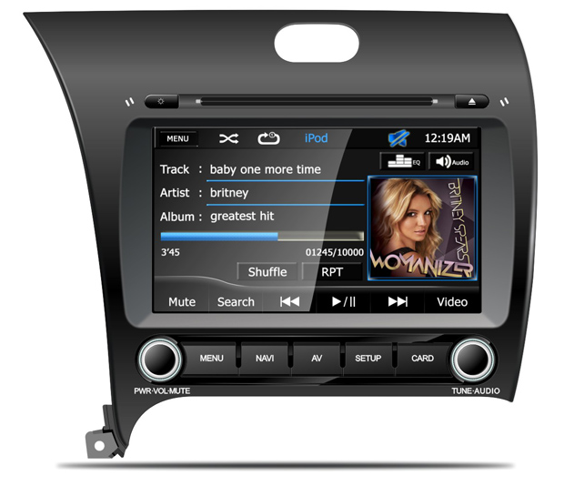 Штатная магнитола для Kia Cerato (K3) 2013