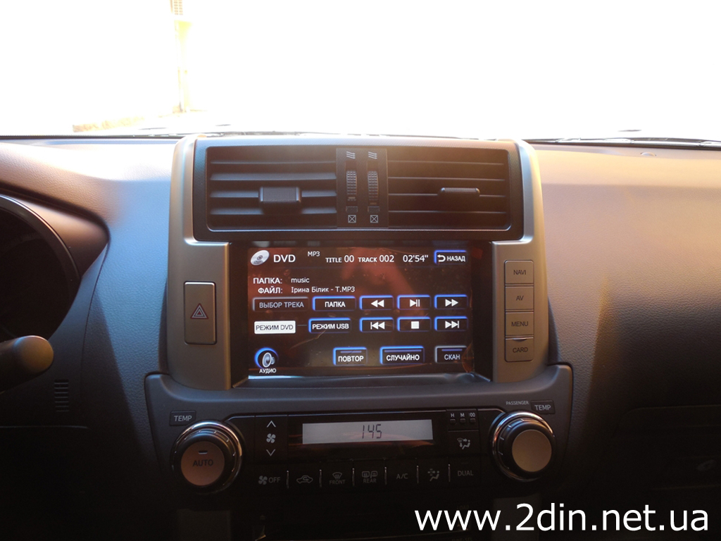 Штатная магнитола Toyota Land Cruiser Prado 150