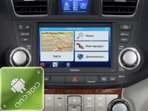 GPS навигация Toyota Highlander (2011-2013) (Android)