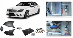 Система кругового обзора для Mercedes C (W204), 2013-2016