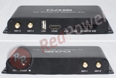 Автомобильный цифровой тв-тюнер DVB-T2 (4 антенны)