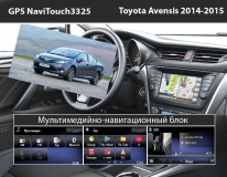 GPS навигация Toyota Avensis (2014-2015) (Android)