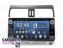 Штатная магнитола для Toyota Land Cruiser Prado 150 (2017-2019)