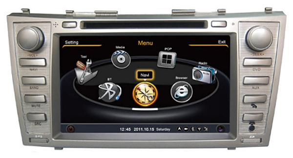 штатная автомагнитола на тойота кемри