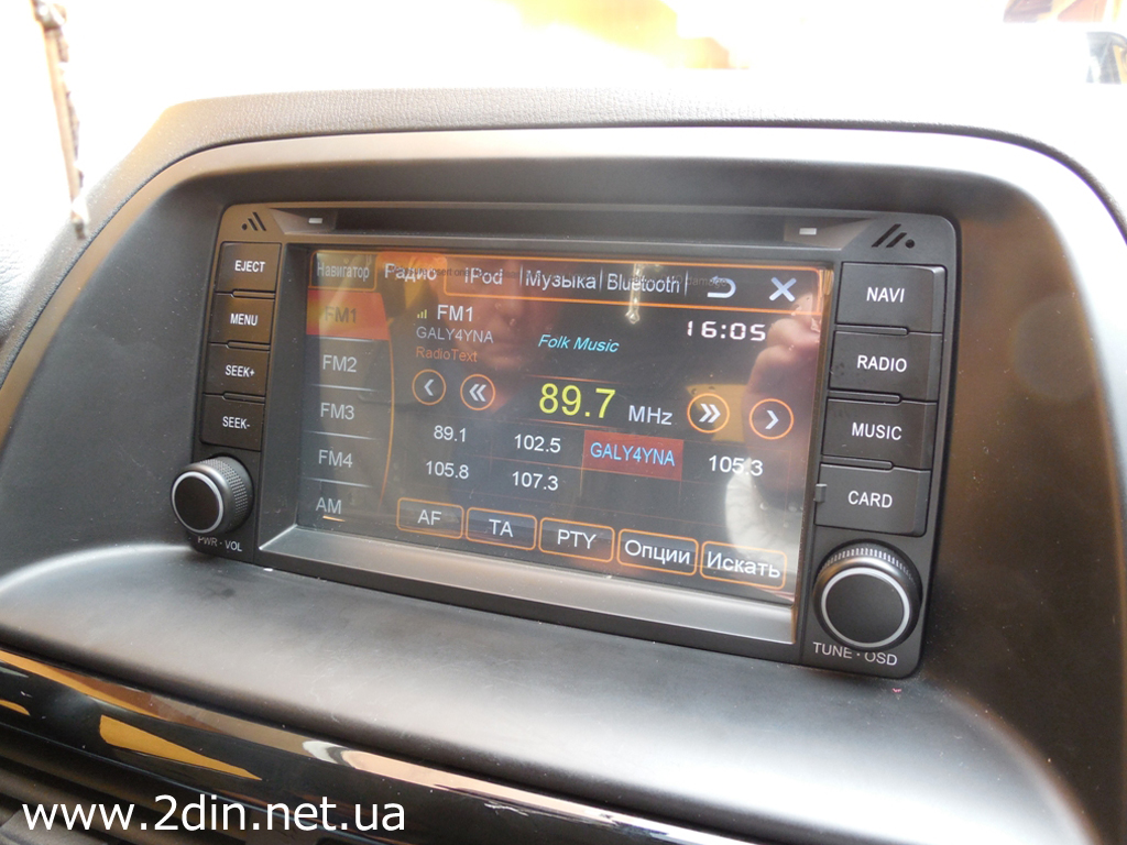 Штатная магнитола для Mazda CX-5